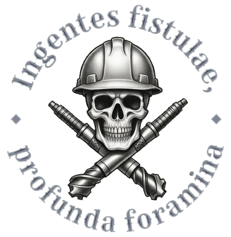 Ingentes fistulae, profunda foramina logo